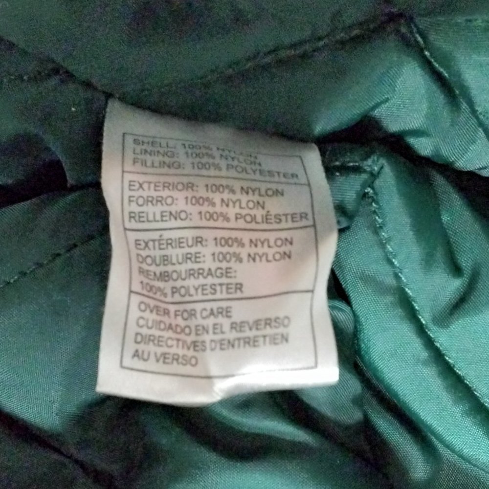 University of Miami Hurricanes Champs Size L Sports Coat Green Puffer UM *004 - Picture 16 of 16